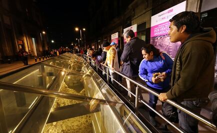 Inauguran ventanas arqueológicas en el Templo Mayor
