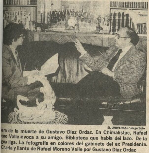 Así fueron los últimos días de vida de Gustavo Díaz Ordaz