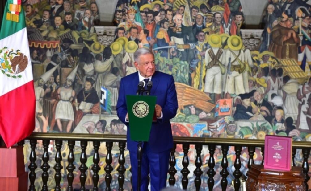 Así fue el cuarto informe de gobierno de AMLO minuto por minuto