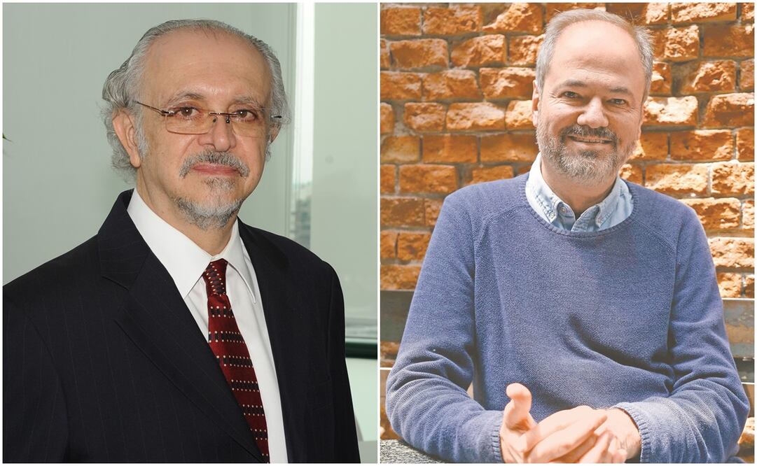 Mario Molina y Juan Villoro. Fotos: Archivo