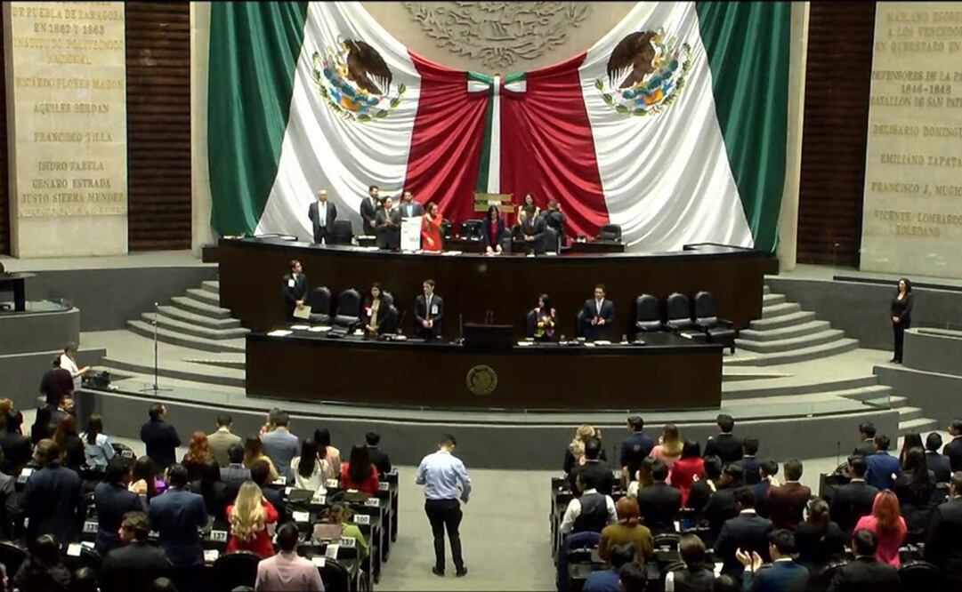 Sesión en Cámara de Diputados. Foto: Captura/Youtube Cámara de Diputados