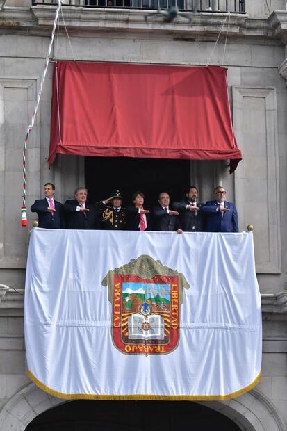 Desfile en el Edomex. Foto: Arturo Hernández