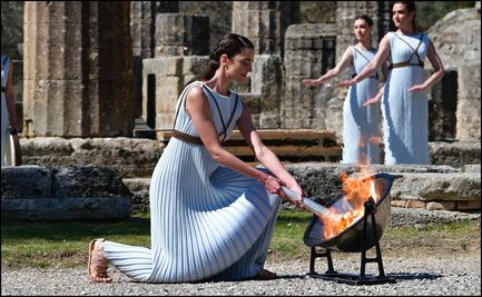 Por Covid-19, posponen el relevo de la antorcha olímpica