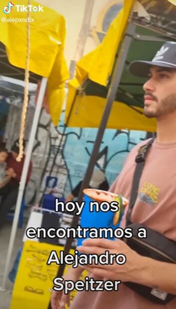 Sorprende a fan encontrar a Alejandro Speitzer en un tianguis