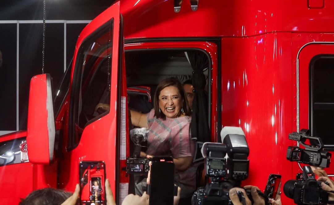 Xóchitl Gálvez participó en el Panel “Mujeres Transformando México” de la Canacar. Foto: Hugo Salvador / EL UNIVERSAL