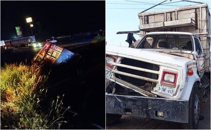 Caída de camión con fertilizante a canal hidráulico provoca falta de agua en Sinaloa
