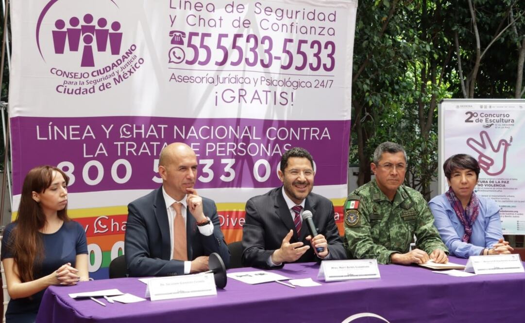 Guerrero Chiprés mencionó que entre el primer cuatrimestre de 2019 y el mismo periodo de 2023 las lesiones dolosas por disparo de arma de fuego disminuyeron 75%. Foto: Especial