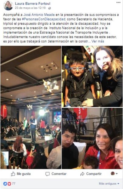  Verificado 2018: Candidata a diputada presume una propuesta de Meade como si fuera un logro de su gestión en Hacienda