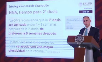 Se aplicaron 150 mil dosis anticovid en 11 entidades en inicio de vacunación a niños: López-Gatell