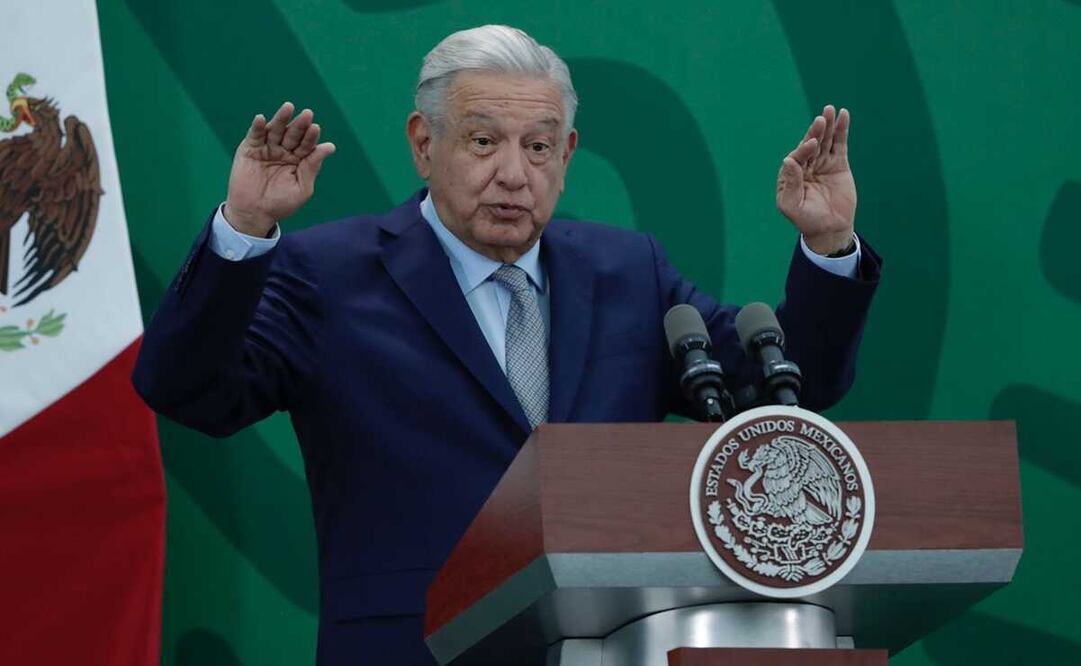 El presidente López Obrador señaló que si un joven opta por las drogas o por fentanilo es porque le hace falta algo, le hace falta amor. Foto: Diego Simón Sánchez / EL UNIVERSAL 