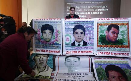 Tras informe, padres de los 43 piden nueva línea de investigación