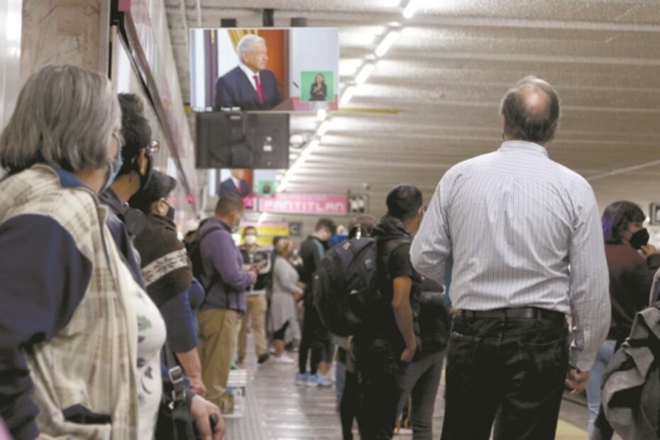 Relajan medidas contra Covid-19 en el Metro y el Metrobús de la CDMX