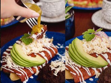 Estos chilaquiles envueltos en costra de queso son lo que todos quieren desayunar en Monterrey