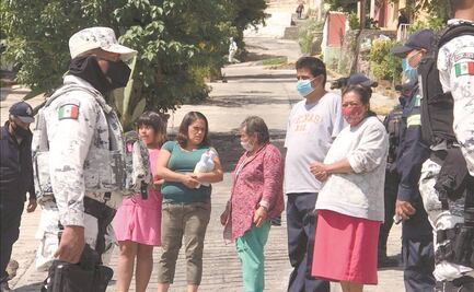 Simulacro revive el miedo en el Cerro del Chiquihuite