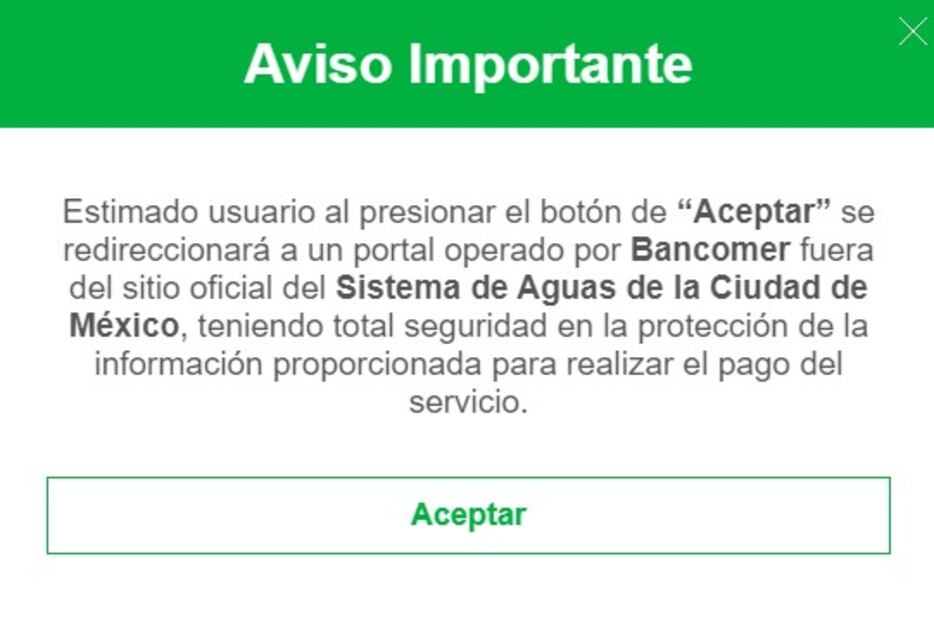 Cómo pagar tu recibo de agua en línea
