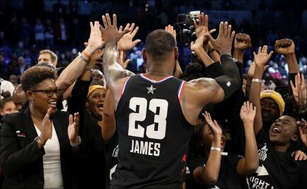 Team LeBron se lleva el Juego de Estrellas de la NBA