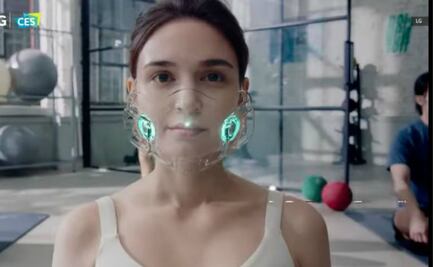 Purificador de aire portátil en un cubrebocas 