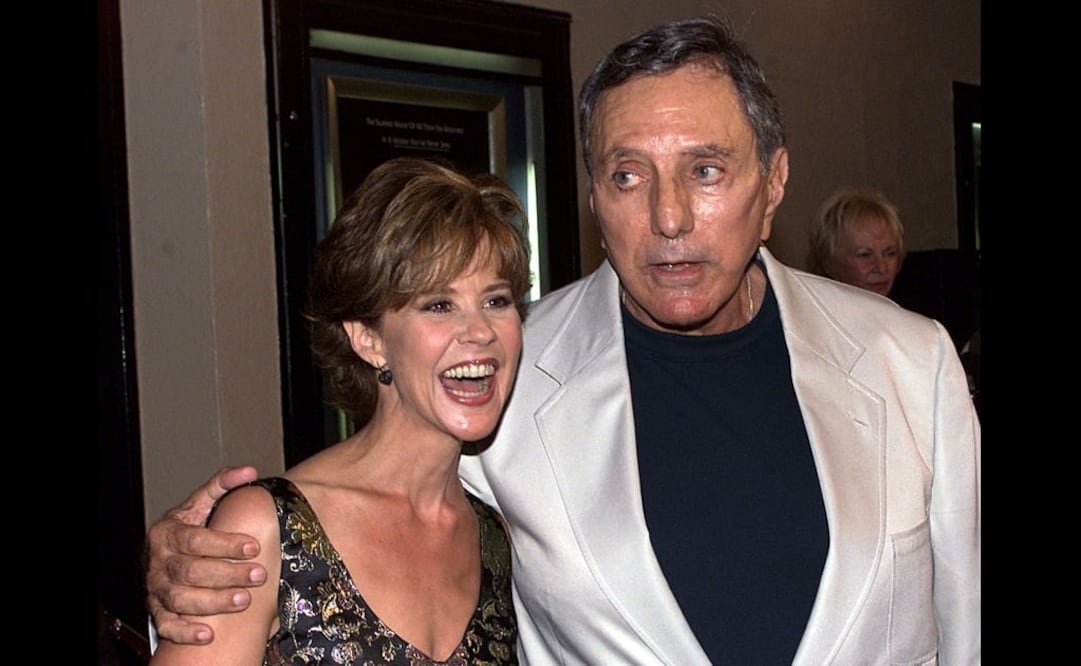 La actriz Linda Blair con el autor William Peter Blatty. Foto: Archivo