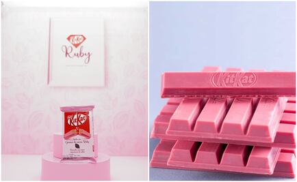 Ya llegó a México el primer chocolate rosa