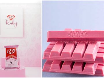 Ya llegó a México el primer chocolate rosa