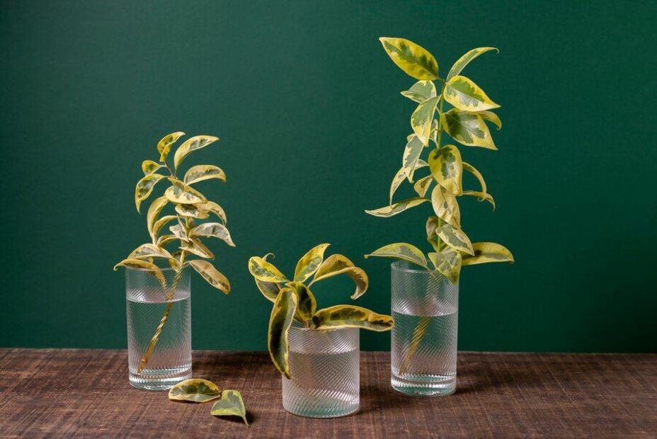 El fascinante mundo de las plantas de interior que crean raíces en agua. Fuente: Freepik.