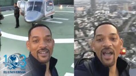 Will Smith disfruta la CDMX desde las alturas