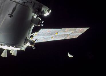Artemis I: Orion capta primeros planos de la Luna