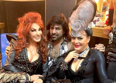 Olivia Collins y Maribel Guardia sorprenden con foto de su juventud