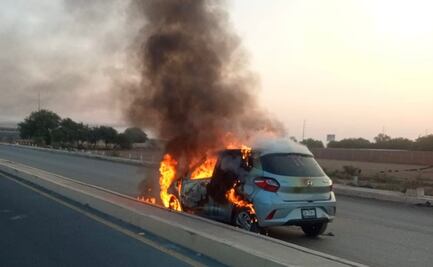 Fiscalía de Zacatecas aclara que no fue atentado político, ni accidente el incendio del vehículo en el municipio de Guadalupe