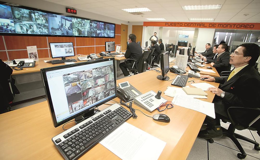 Cámaras de seguridad del Metro