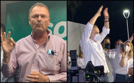 Gándara se proclama vencedor en Sonora; "ha llegado la cuarta transformación", dice Durazo