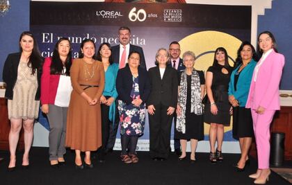 L’Oréal y la Unesco premian a científicas mexicanas