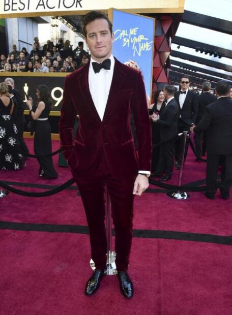Moda masculina en la red carpet de los Oscar