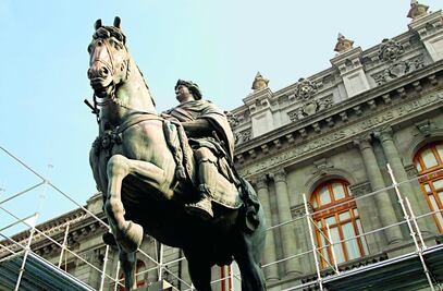 INAH y Fideicomiso se enredan por El Caballito