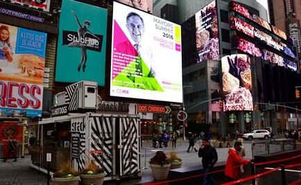 CDMX no pagó por publicidad en Times Square: Mancera