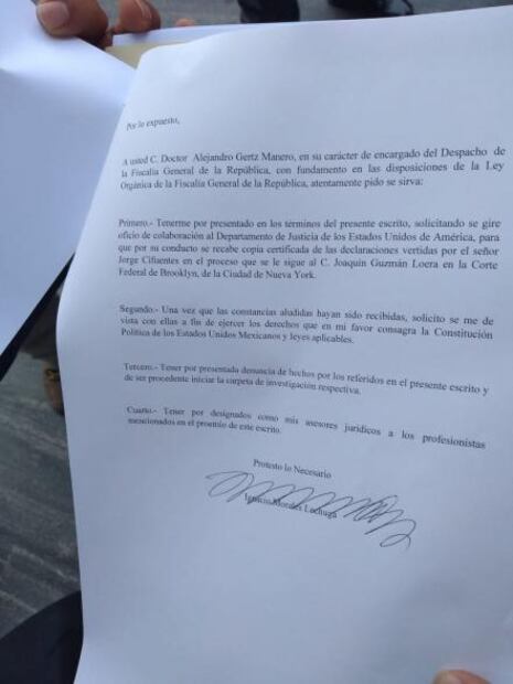 Morales Lechuga pide que Estados Unidos aclare dichos en su contra