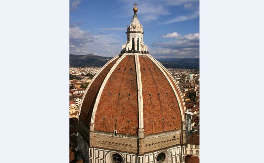 Filippo Brunelleschi, Paolo Uccello y Luca Pacioli, son algunos de los artistas del Renacimiento que emplearon conocimientos matemáticos para crear sus obras. En la imagen, la cúpula de la Catedral de Florencia de Brunelleschi. (Foto: Frank Kovalchek).