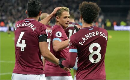 Jugador del West Ham se inspira en 'Chicharito' 