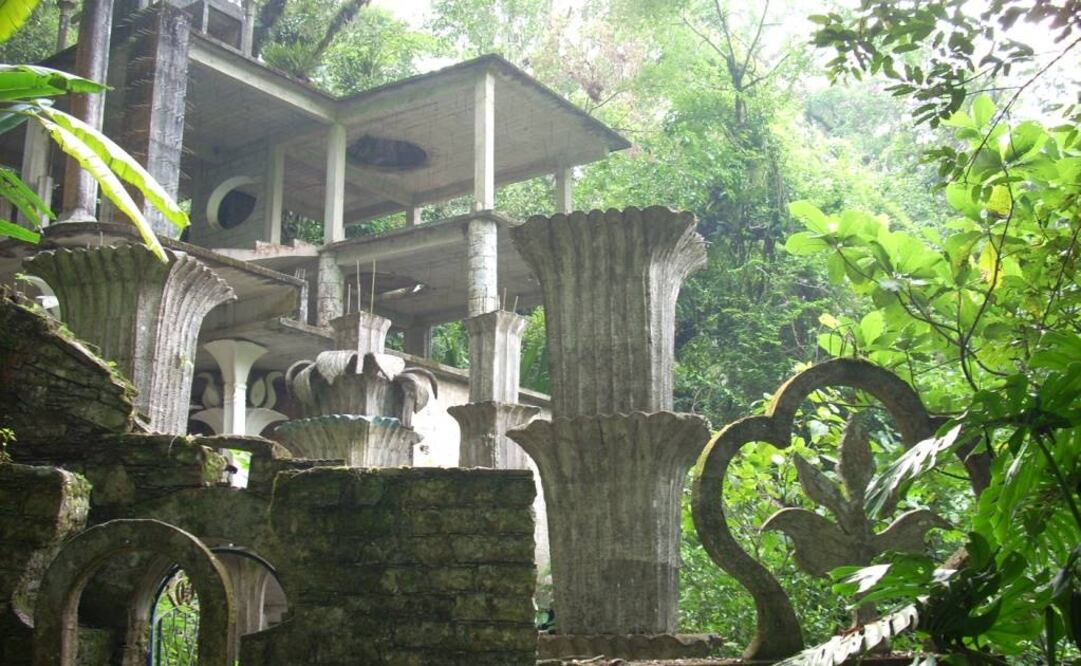 Edward James creó el Jardín Escultórico de Xilitla. FOTO: Archivo.