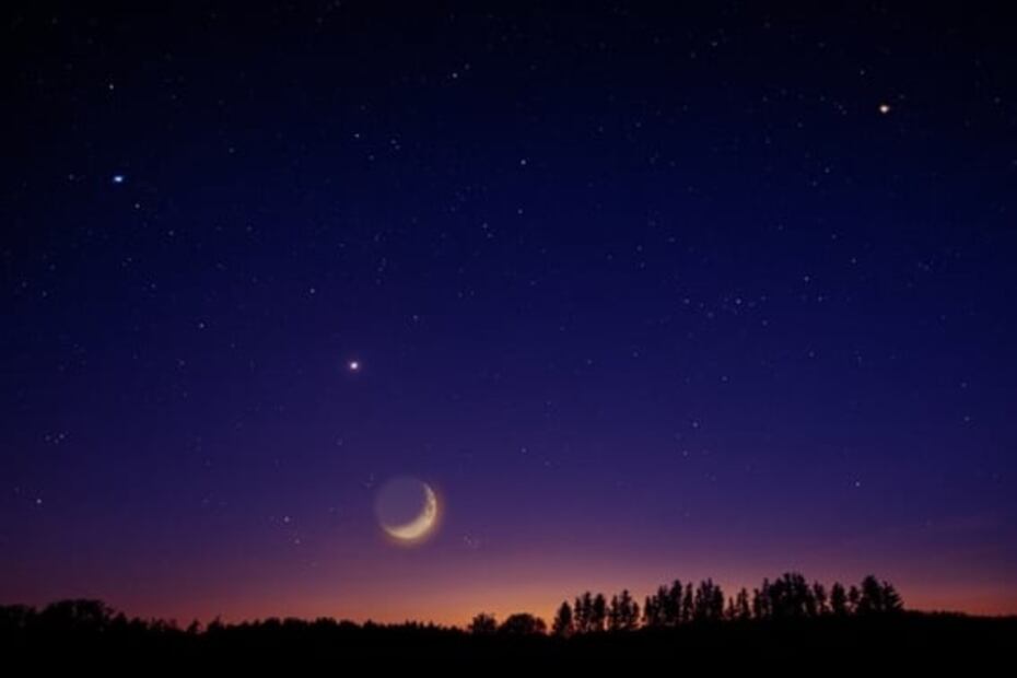 ¡Tienes que verlo! La luna estará en conjunción con Venus y Júpiter