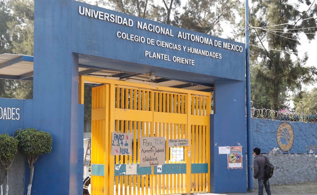 Colegio de Ciencias y Humanidades Plantel Oriente. Foto: EL UNIVERSAL 