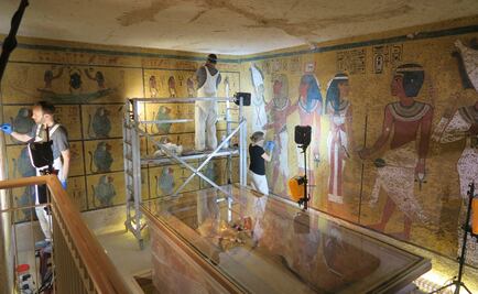 Concluye restauración de la tumba de Tutankamón