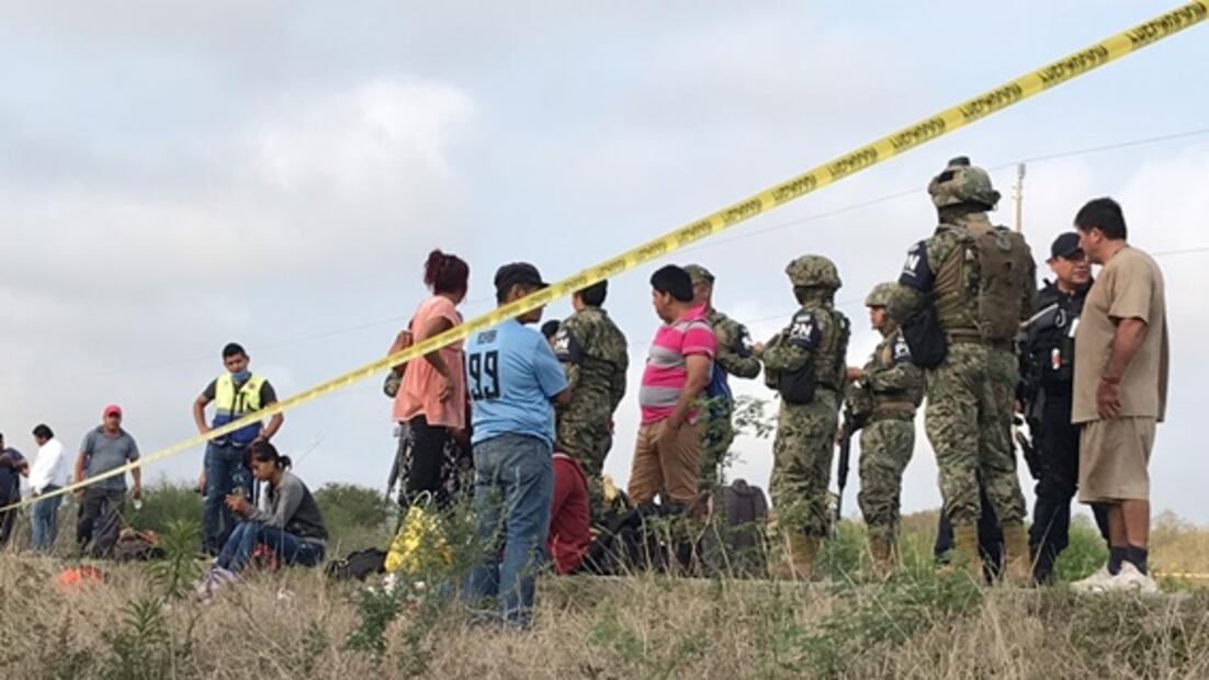 Vuelca camión de pasajeros en Tamaulipas; hay un muerto y 10 heridos