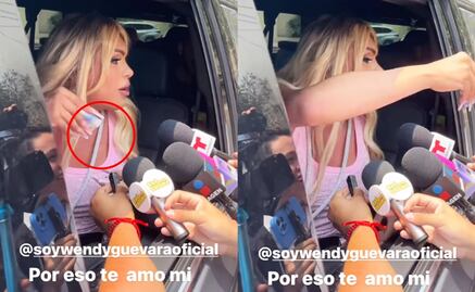 Wendy Guevara entrega billetes de 500 a la prensa; les invitó los refrescos