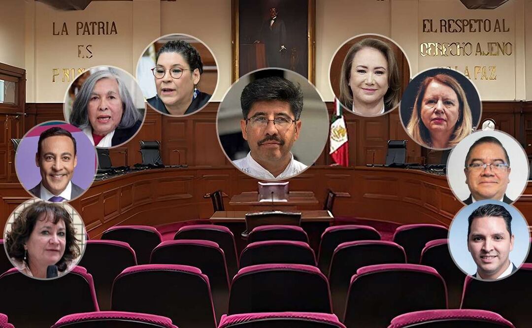 Ministros y ministras de la SCJN tras la elección judicial. Foto: EL UNIVERSAL