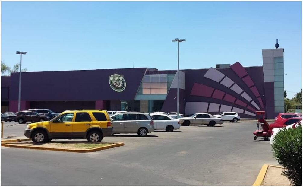 Así lucía el Casino Royal Yak antes del incendio en Sinaloa (16/01/2025). Foto: Maps