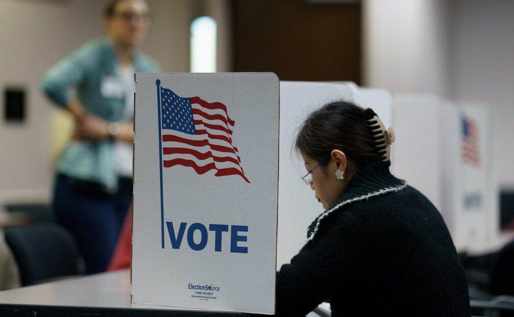 Estados Unidos tuvo en 2024 una de las campañas presidenciales más polarizadas de su historia entre la vicepresidenta Kamala Harris y el republicano Donald Trump. Foto: EFE