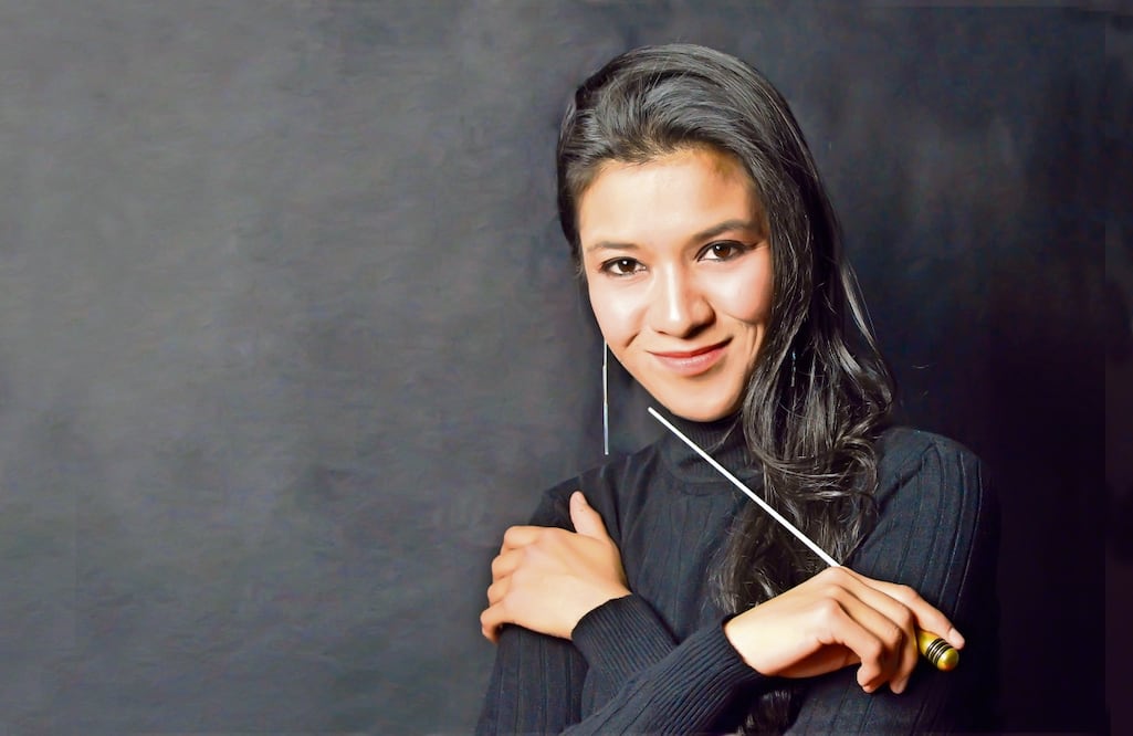 Laura Reyes es la directora concertadora de la obra de Glass el primer día del festival. Foto: Cultura UNAM