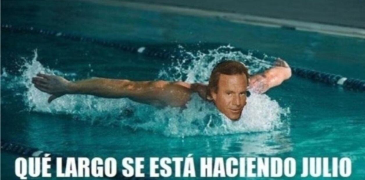 Llega julio y con él los divertidos memes de Julio Iglesias 