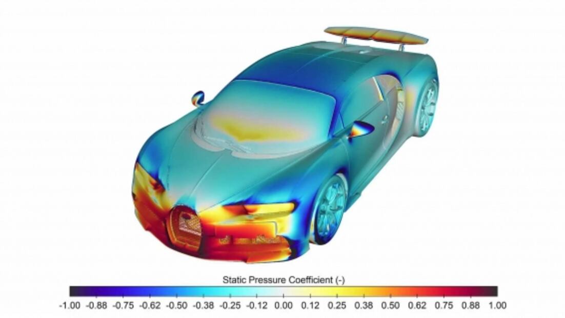 El aire acondicionado de Bugatti puede enfriar hasta un apartamento